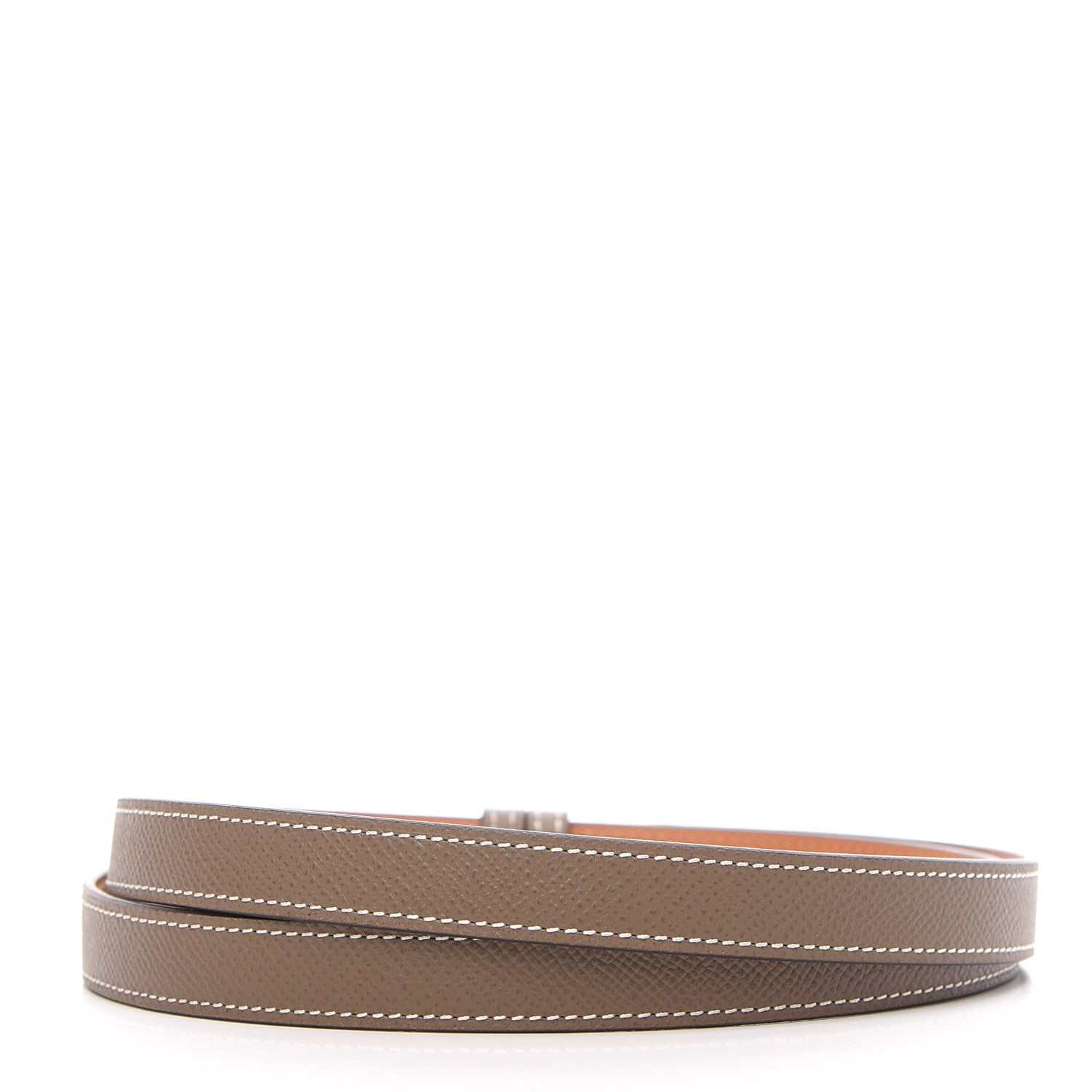 Hermes Epsom Kelly Belt Etoupe 2 of 4