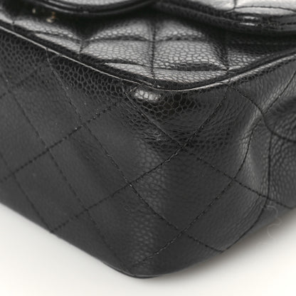 Chanel Caviar Quilted Mini Square Flap Black 9 of 9