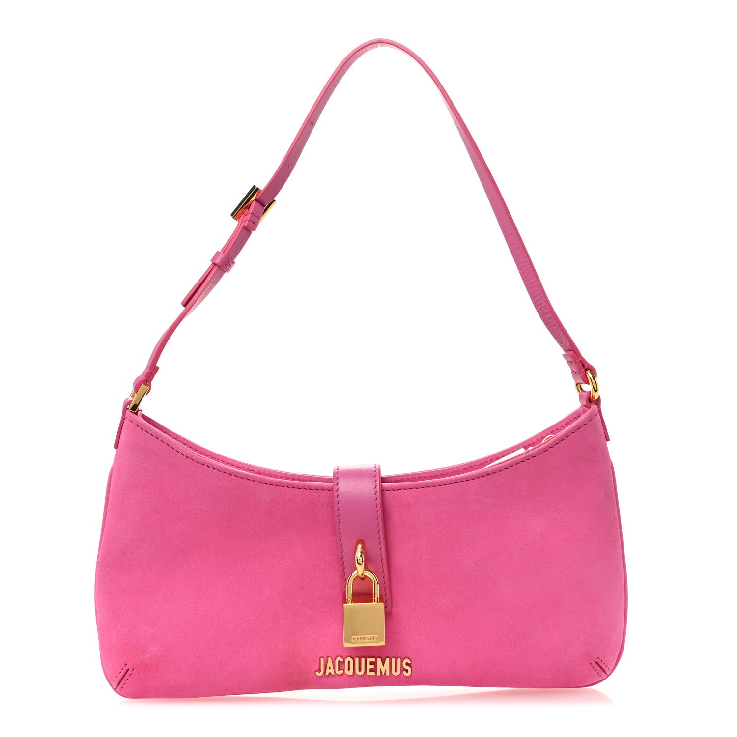 Jacquemus Nubuck Le Bisou Candenas Dark Pink 1 of 9