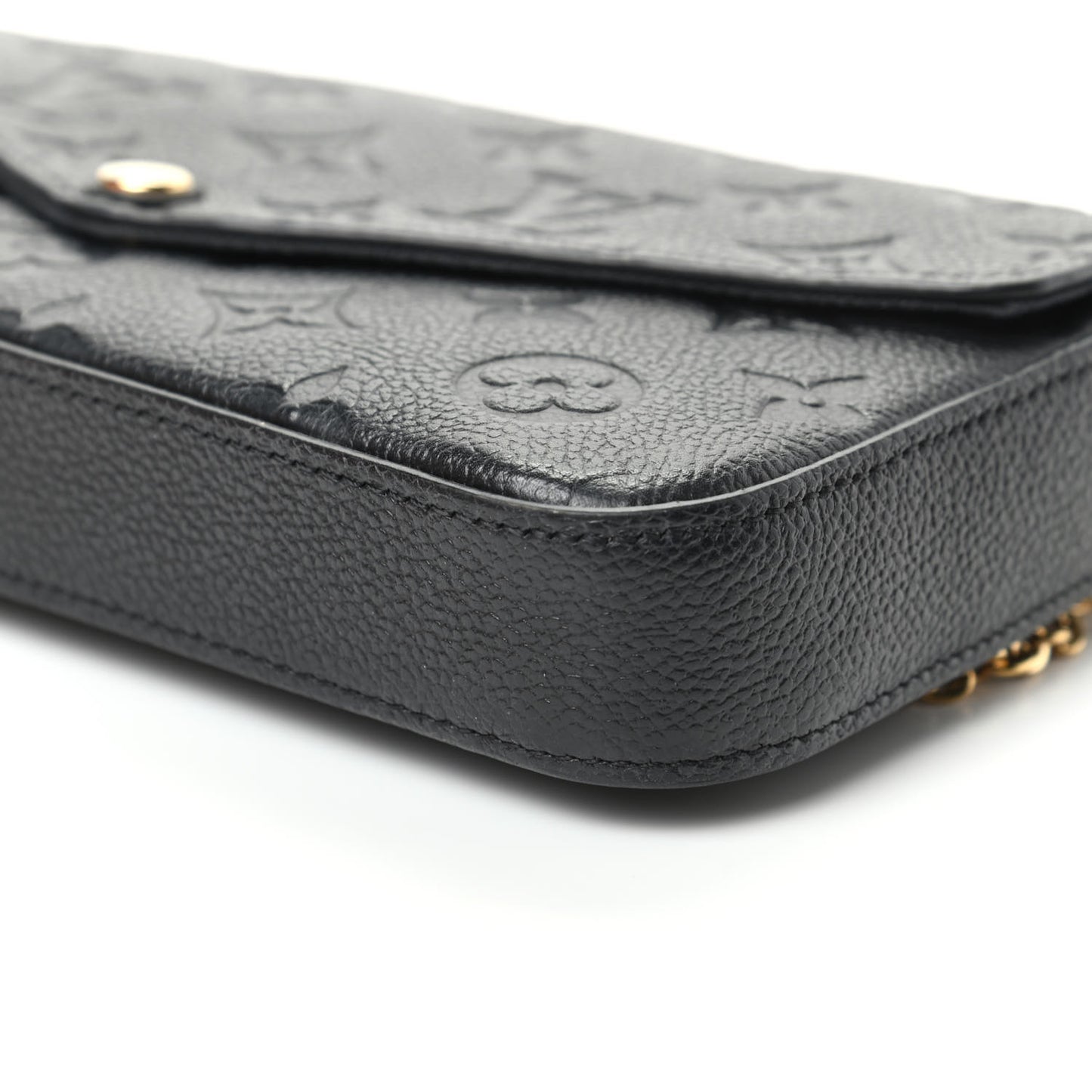 Empreinte Pochette Felicie Chain Wallet Black