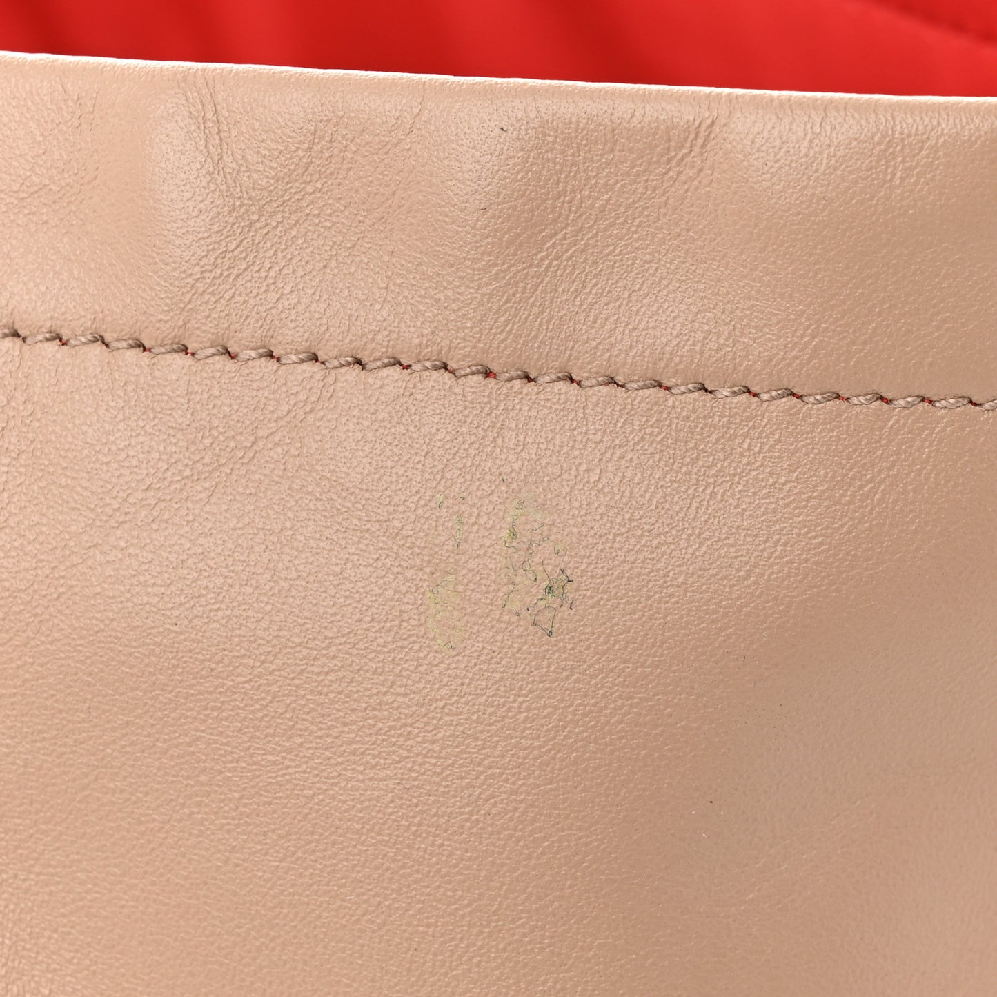 Soft Calfskin Shopping Tote Cammeo Lacca