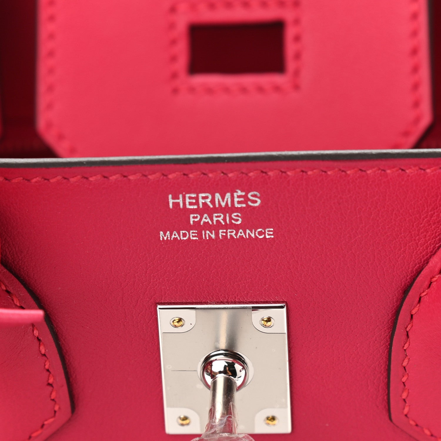 Hermes Swift Birkin 25 Framboise 6 of 11