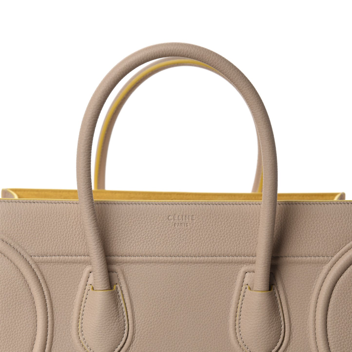 Grained Calfskin Medium Phantom Luggage Powder