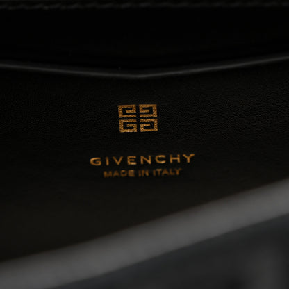 Givenchy Canvas Woven Embroidered Medium 4G Bag With Chain Black 6 of 10