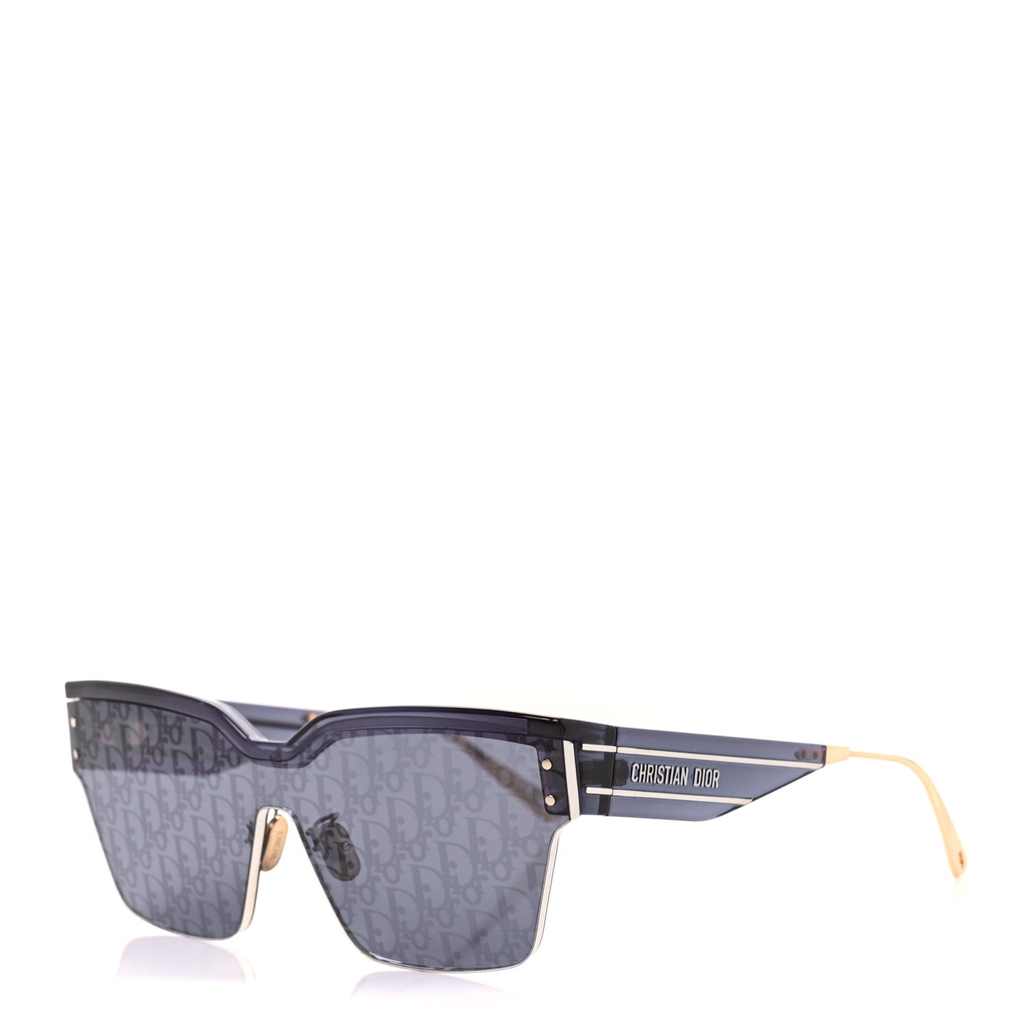 Oblique Diorclub M4U Mask Sunglasses Grey