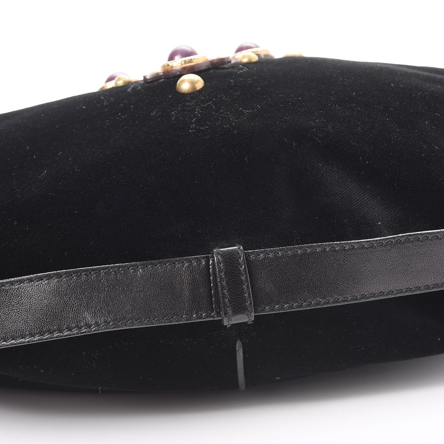 Velvet Beaded Mombasa Black