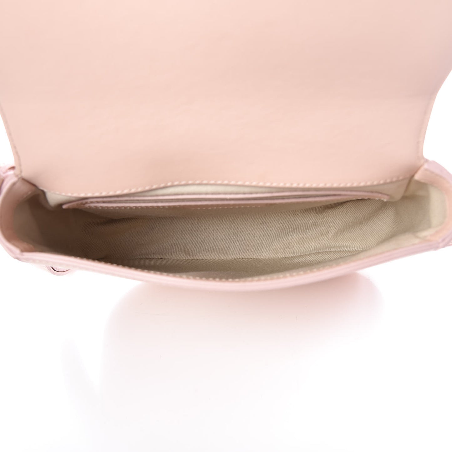 Calfskin Flap Crossbody Bag Rosa