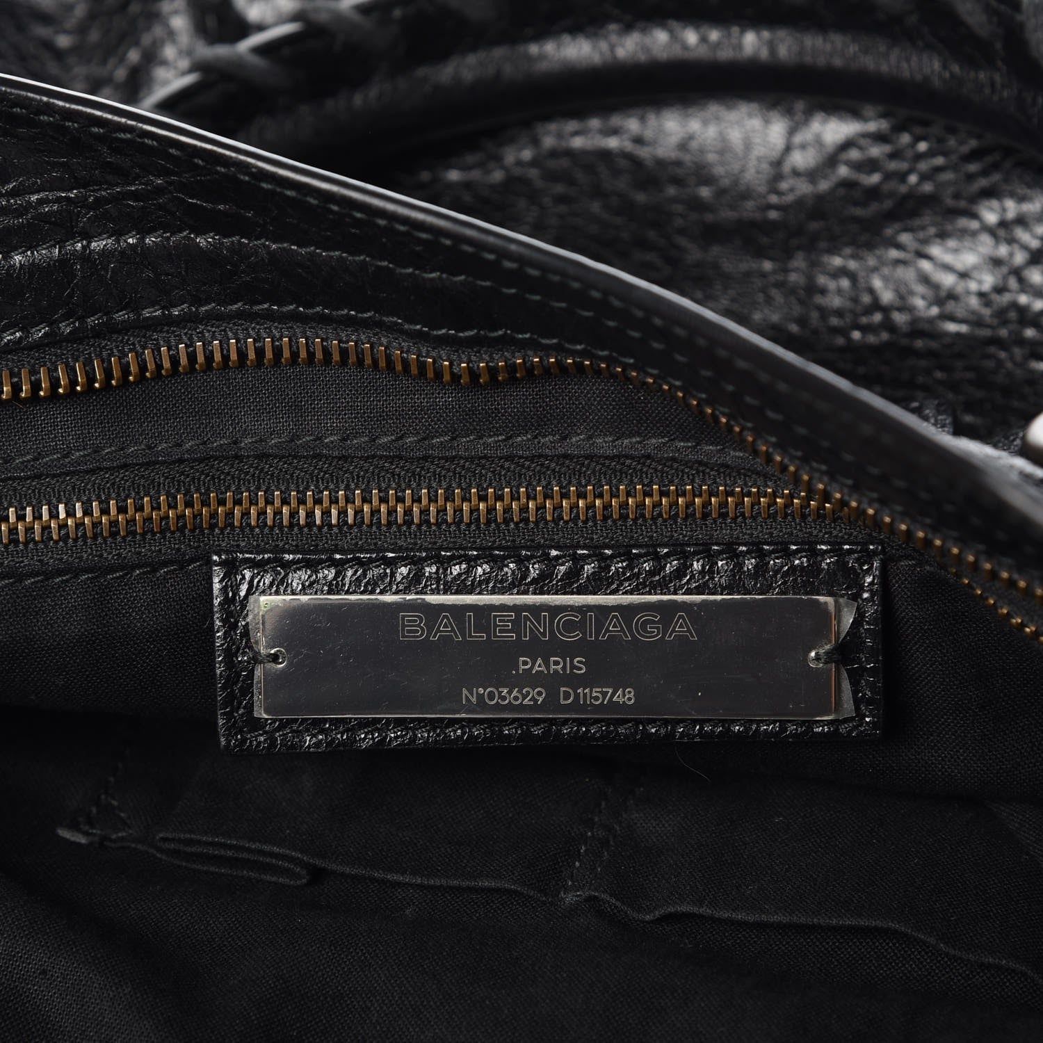 Balenciaga Agneau Classic Hardware City Black 6 of 10