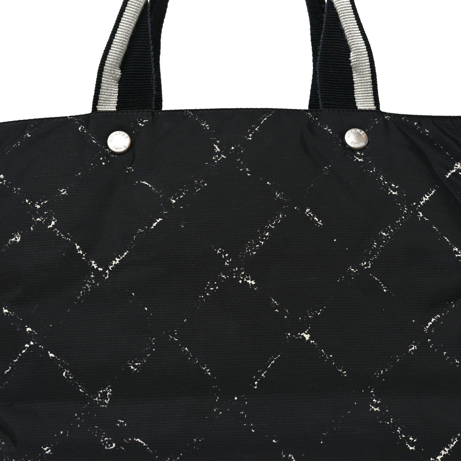 Chanel Nylon Travel Tote Black 8 of 10