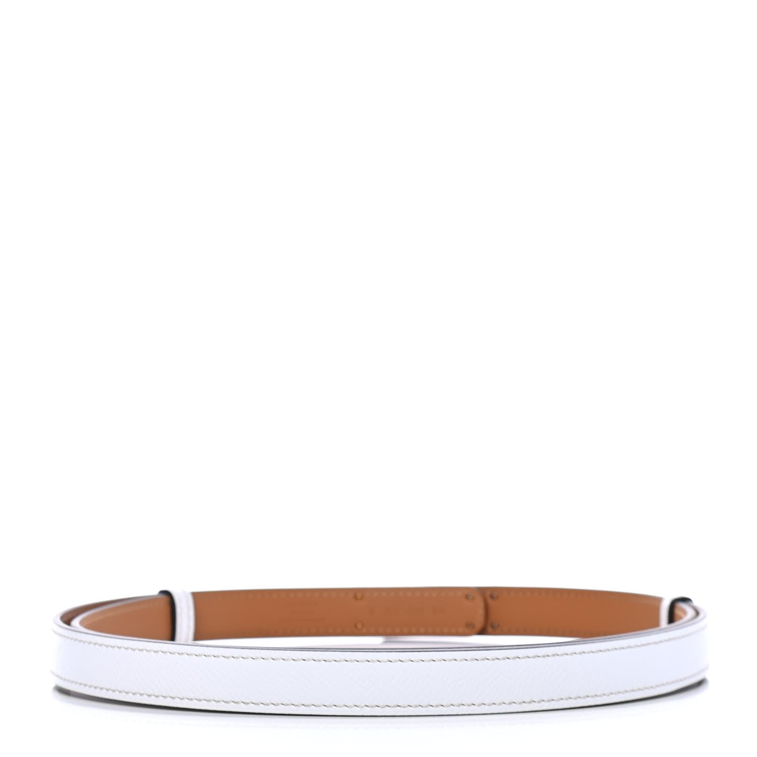 Hermes Epsom Kelly Belt White 2 of 4