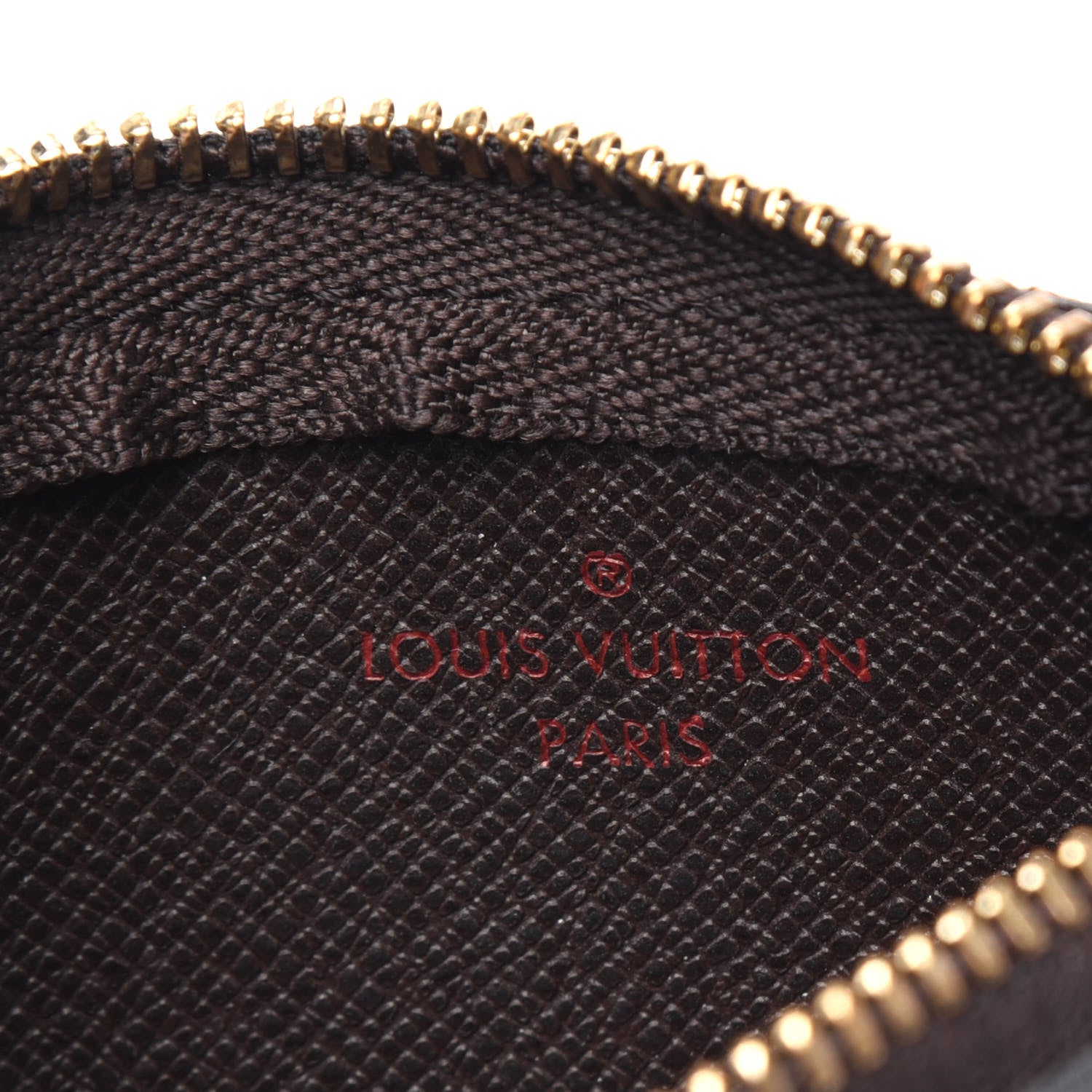 Louis Vuitton Damier Ebene Key Pouch 6 of 12