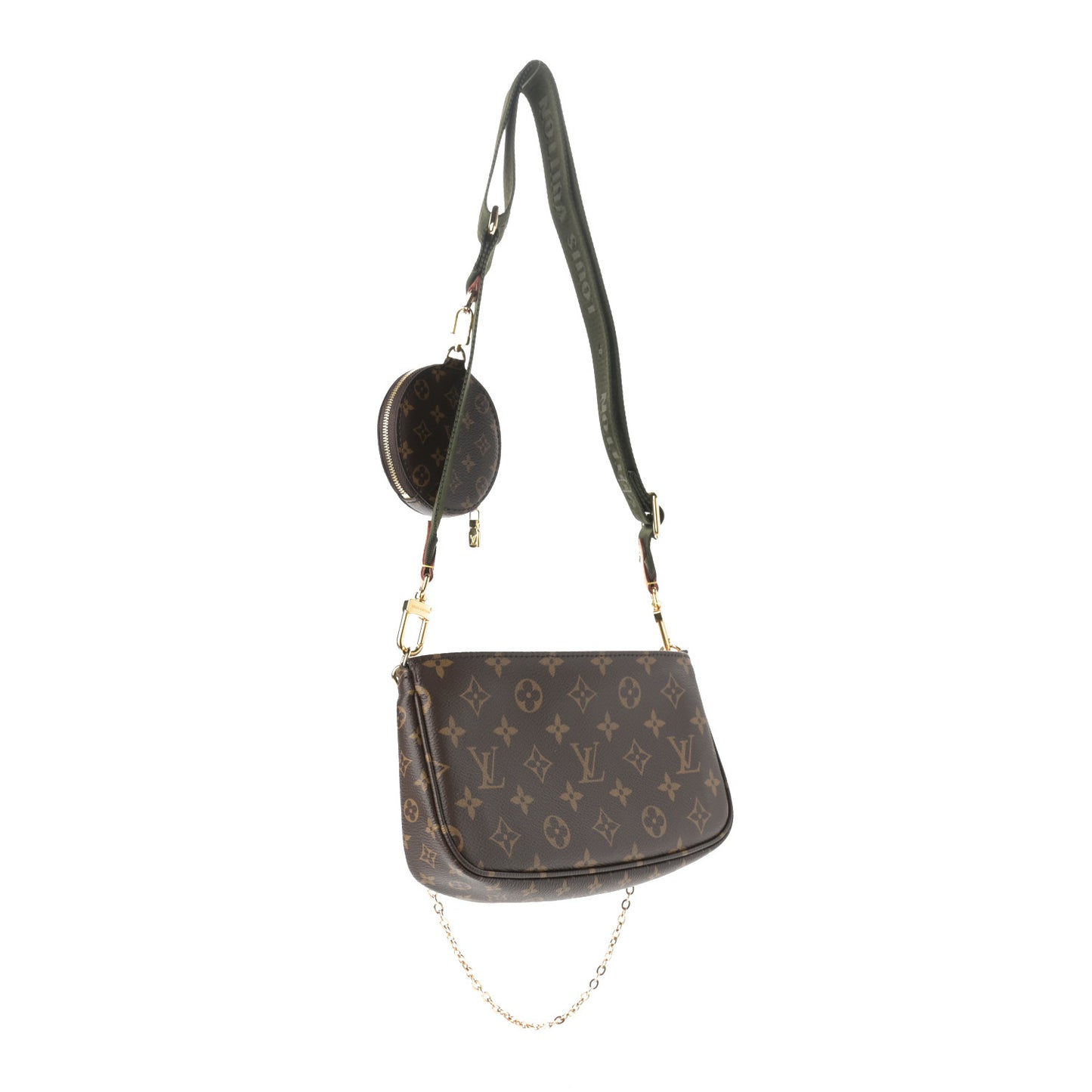 Monogram Multi Pochette Accessories Kaki