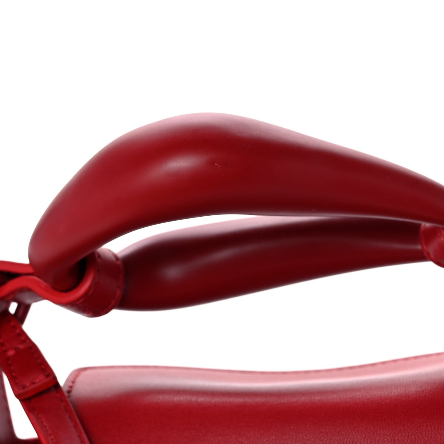 Nappa Small Kiss Bag Red Crush