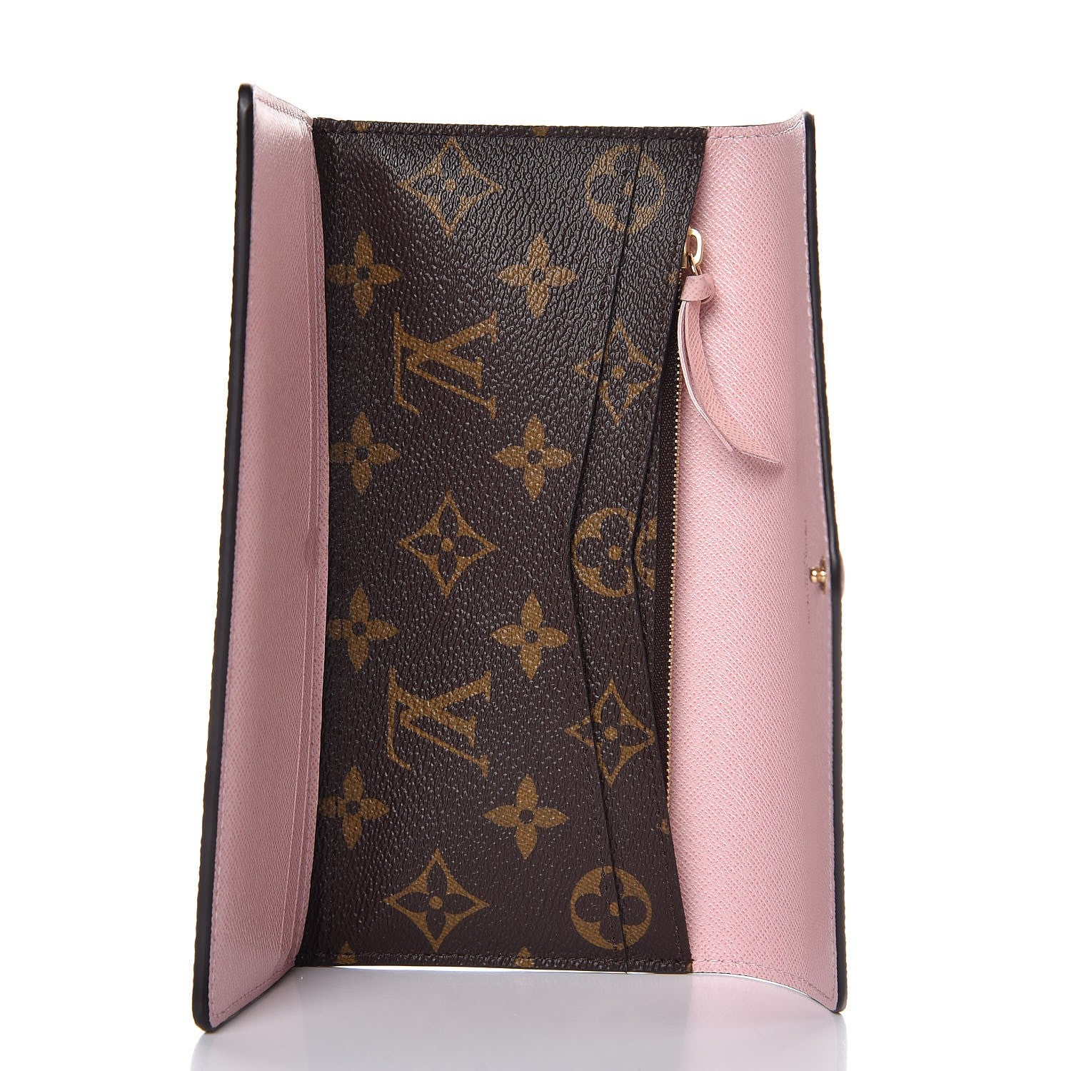 Louis Vuitton Monogram Josephine Wallet Rose Ballerine 5 of 10