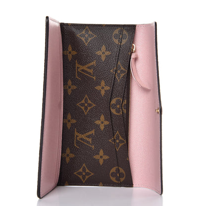 Louis Vuitton Monogram Josephine Wallet Rose Ballerine 5 of 10