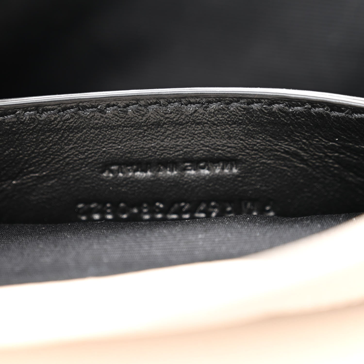 Saint Laurent Lambskin Quilted Monogram Mini Nolita Blanc Vintage 7 of 11