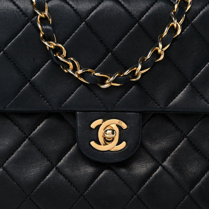 Chanel Lambskin Quilted Mini Square Flap Black 9 of 14