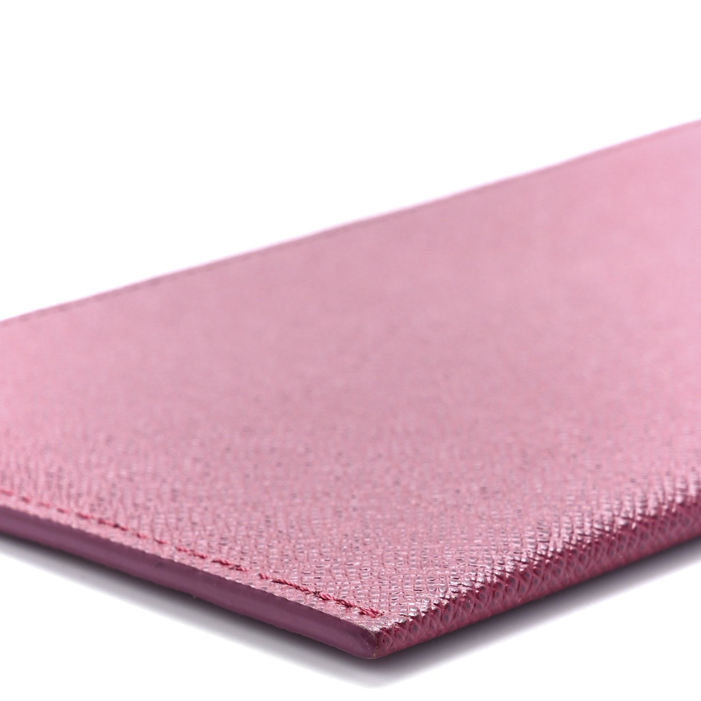 Calfskin Felicie Card Holder Insert Fuchsia
