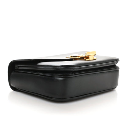 Celine Shiny Calfskin Small C Bag Black 4 of 8