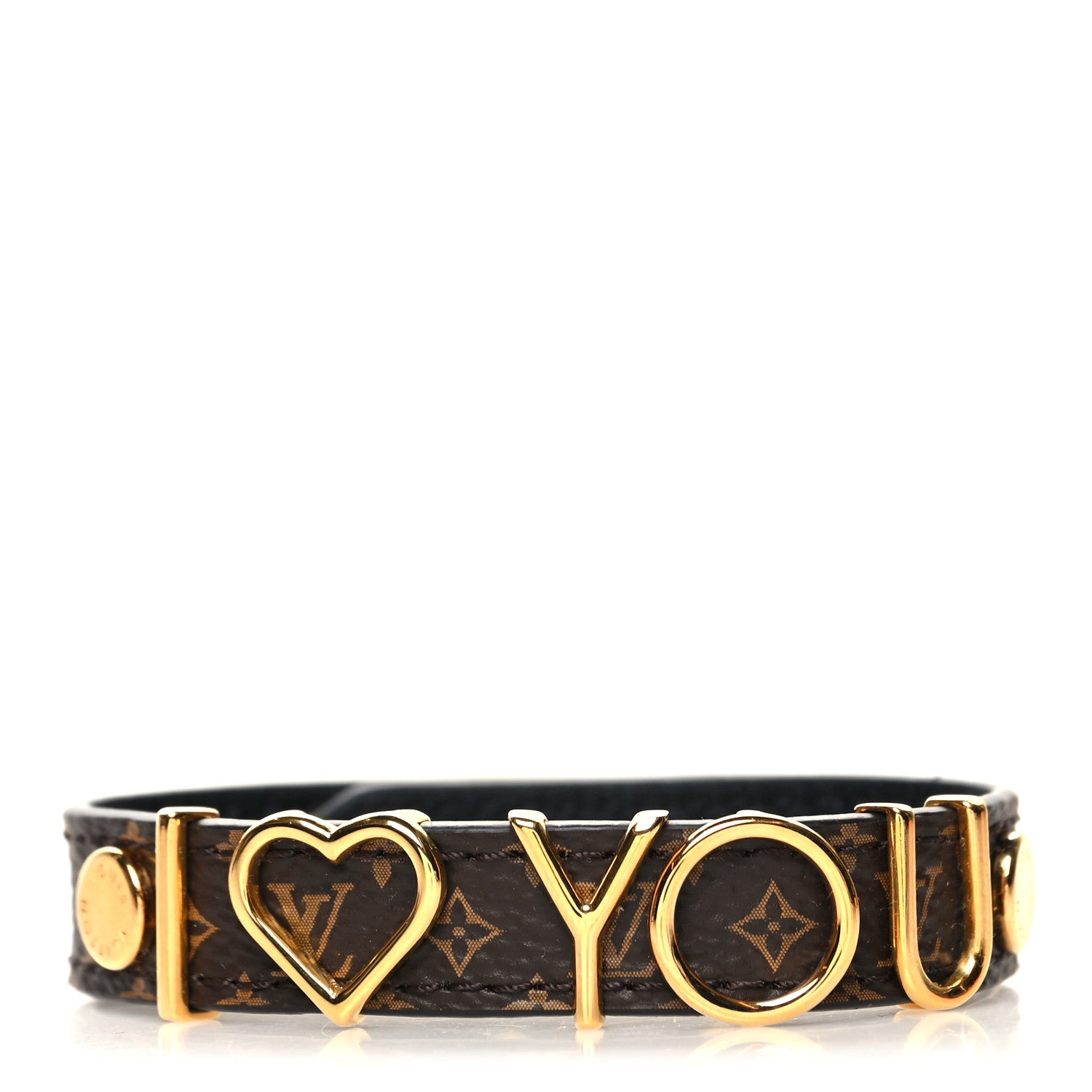 Louis Vuitton Monogram I Love You Bracelet 17 1 of 6