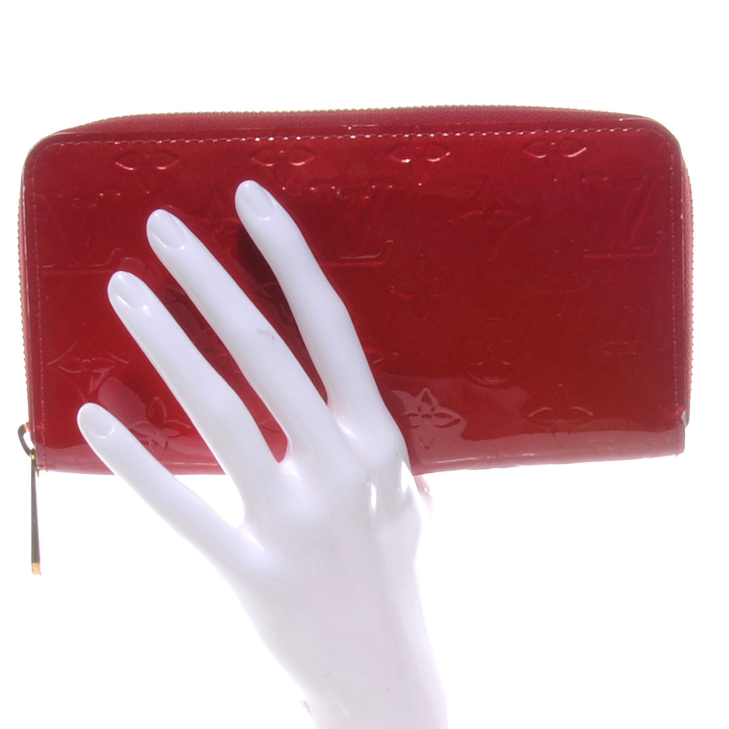 Louis Vuitton Vernis Zippy Wallet Pomme D'Amour 2 of 7