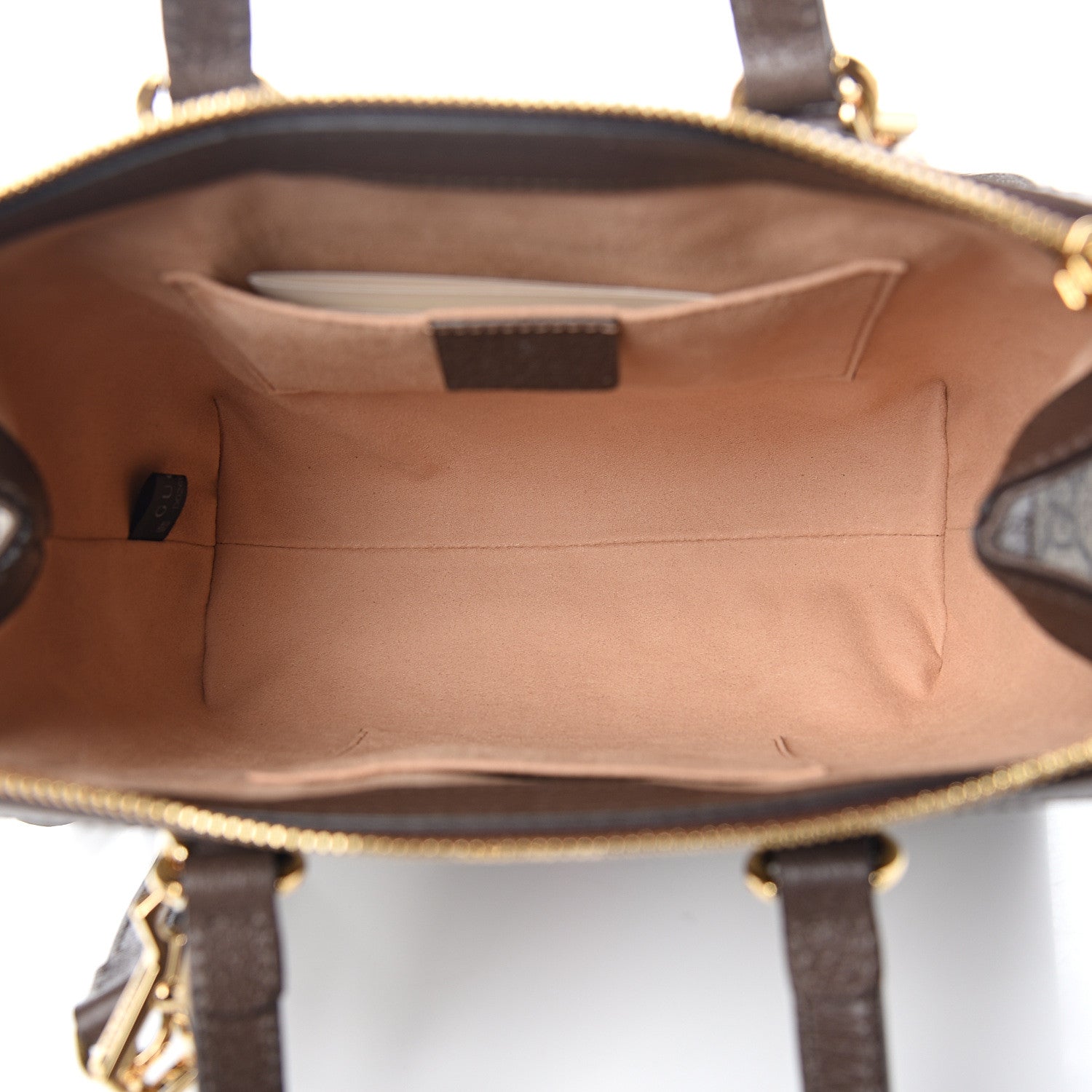 Gucci GG Supreme Monogram Small Ophidia Tote Bag Brown 4 of 9