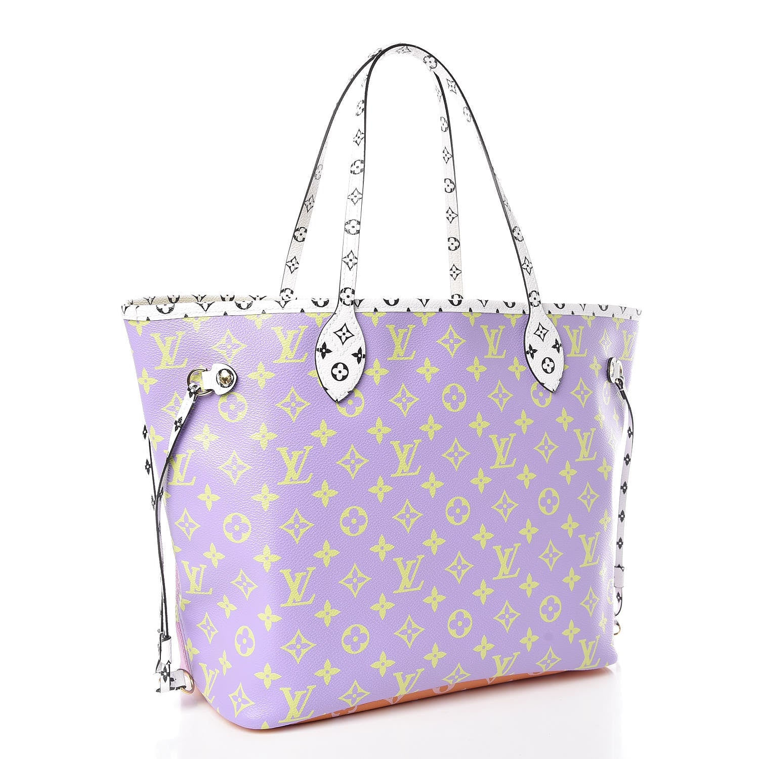 Louis Vuitton Monogram Giant Neverfull MM Pink Lilac 4 of 12