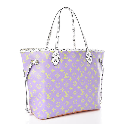 Louis Vuitton Monogram Giant Neverfull MM Pink Lilac 4 of 12