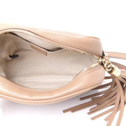 Gucci Pebbled Calfskin Small Soho Disco Bag Rose Beige 4 of 11