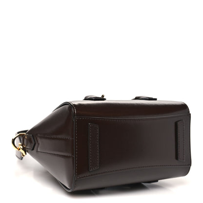 Givenchy Box Calfskin Toy Lock Antigona Shoulder Bag Ebony Brown 4 of 9