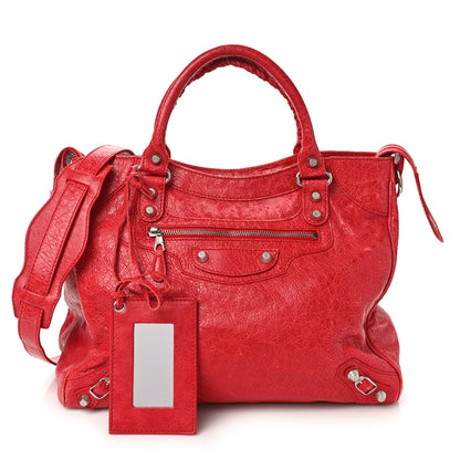 Balenciaga Agneau Giant 12 Silver Hardware Velo Rouge Cardinal 1 of 12