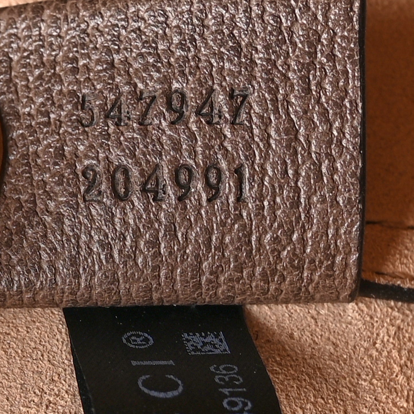 GG Supreme Monogram Web Ophidia Tote Brown