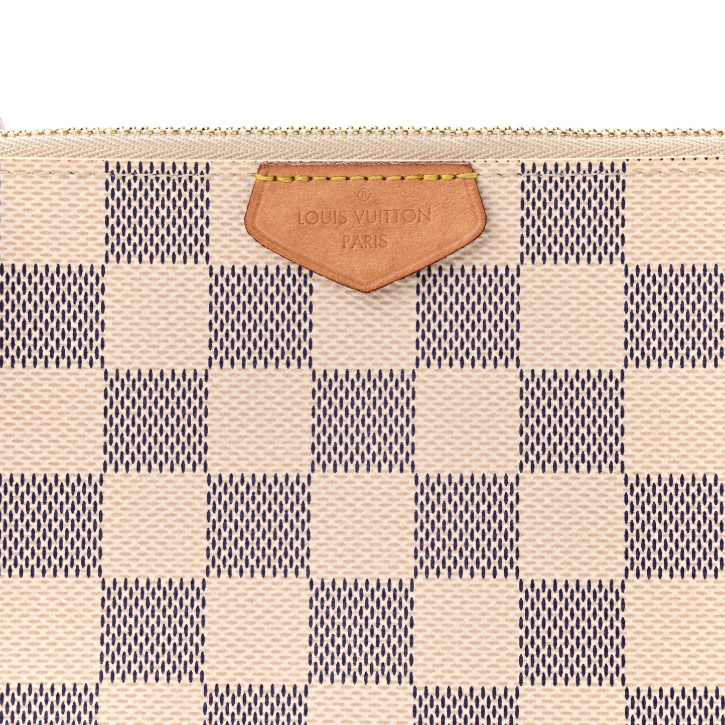 Damier Azur Double Zip Pochette