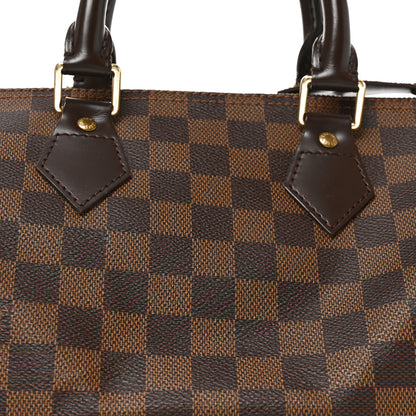 Louis Vuitton Damier Ebene Speedy 25 7 of 9