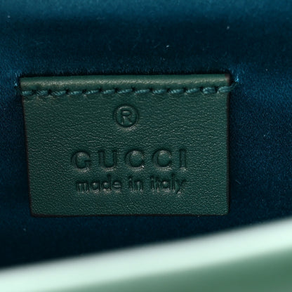 Gucci Velvet Moon Calfskin Crystal GG Monogram Small Dionysus Shoulder Bag Avio Dusty Pink Black Diamond 6 of 10