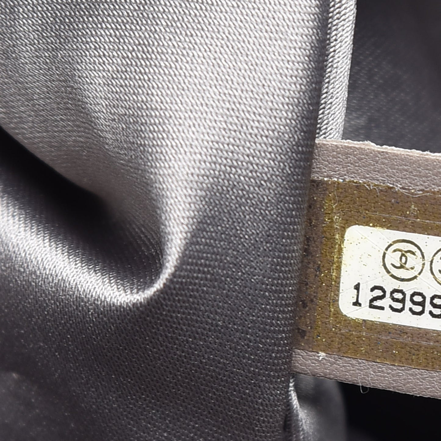 Nylon Printed Cabas Tote Silver