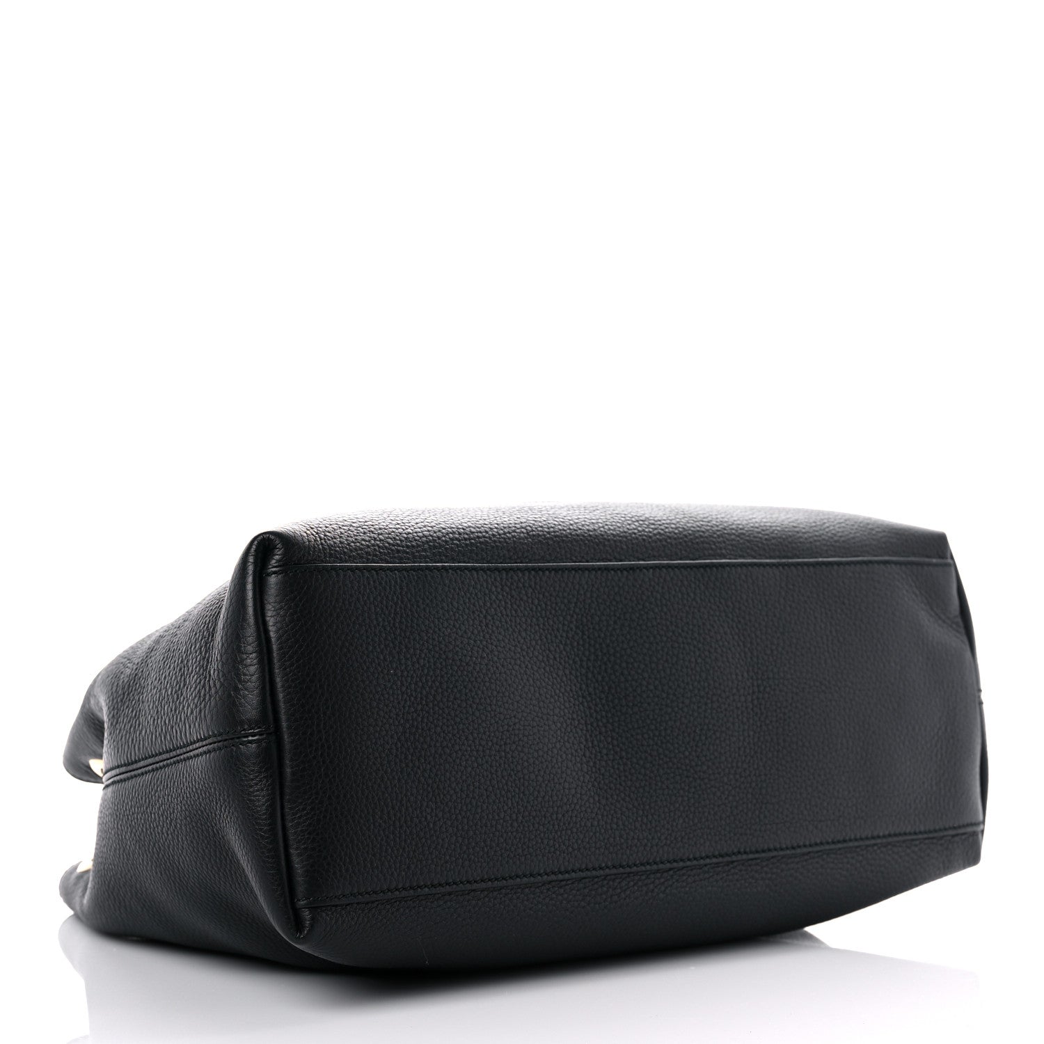 Gucci Pebbled Calfskin Medium Soho Chain Shoulder Bag Black 4 of 12