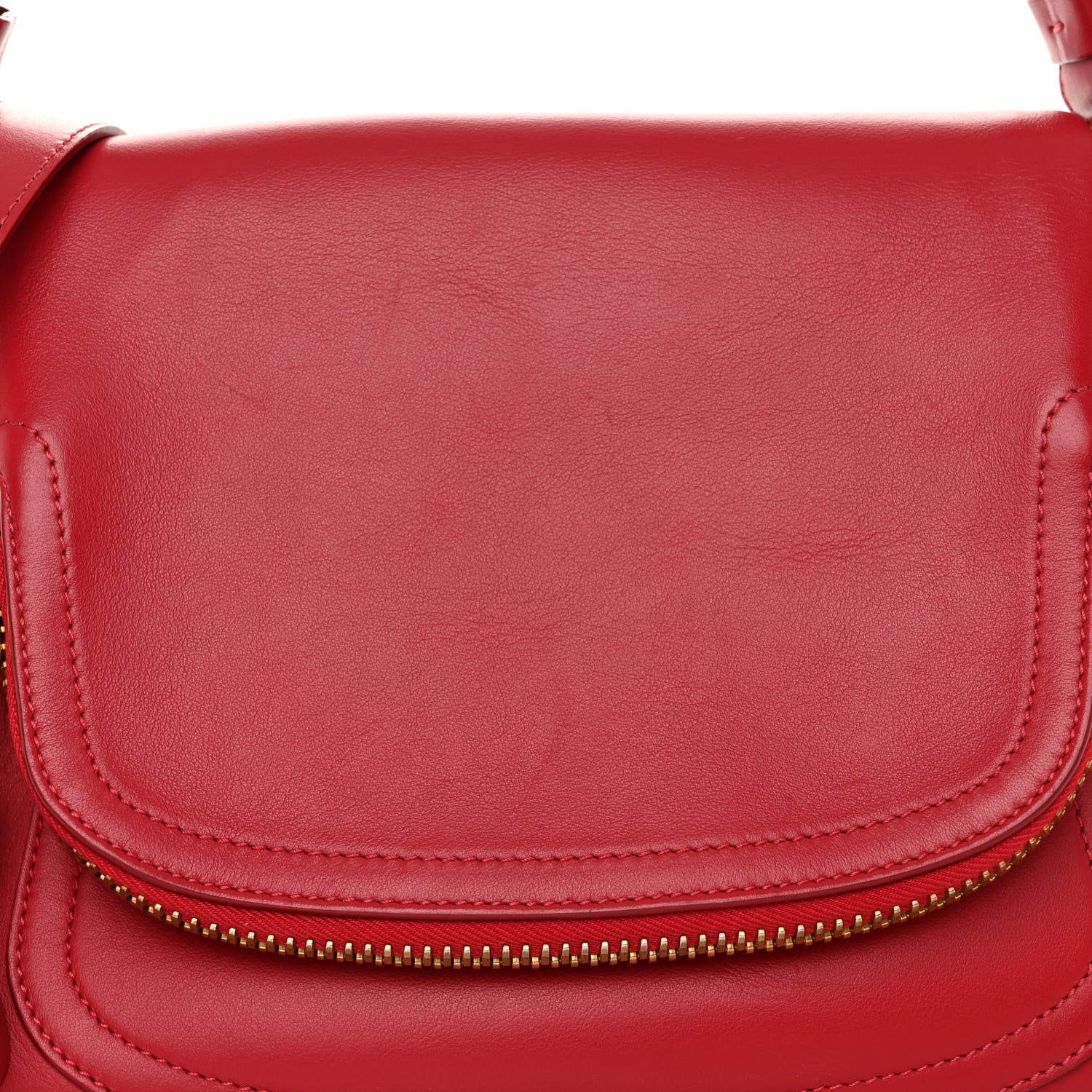 Tom Ford Calfskin Medium Jennifer Crossbody Flame Red 8 of 10