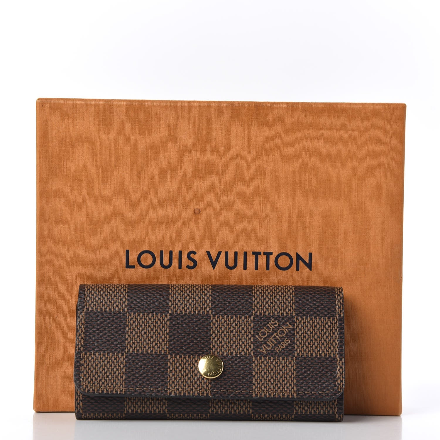 Louis Vuitton Damier Ebene Multicles 4 Key Holder 9 of 9