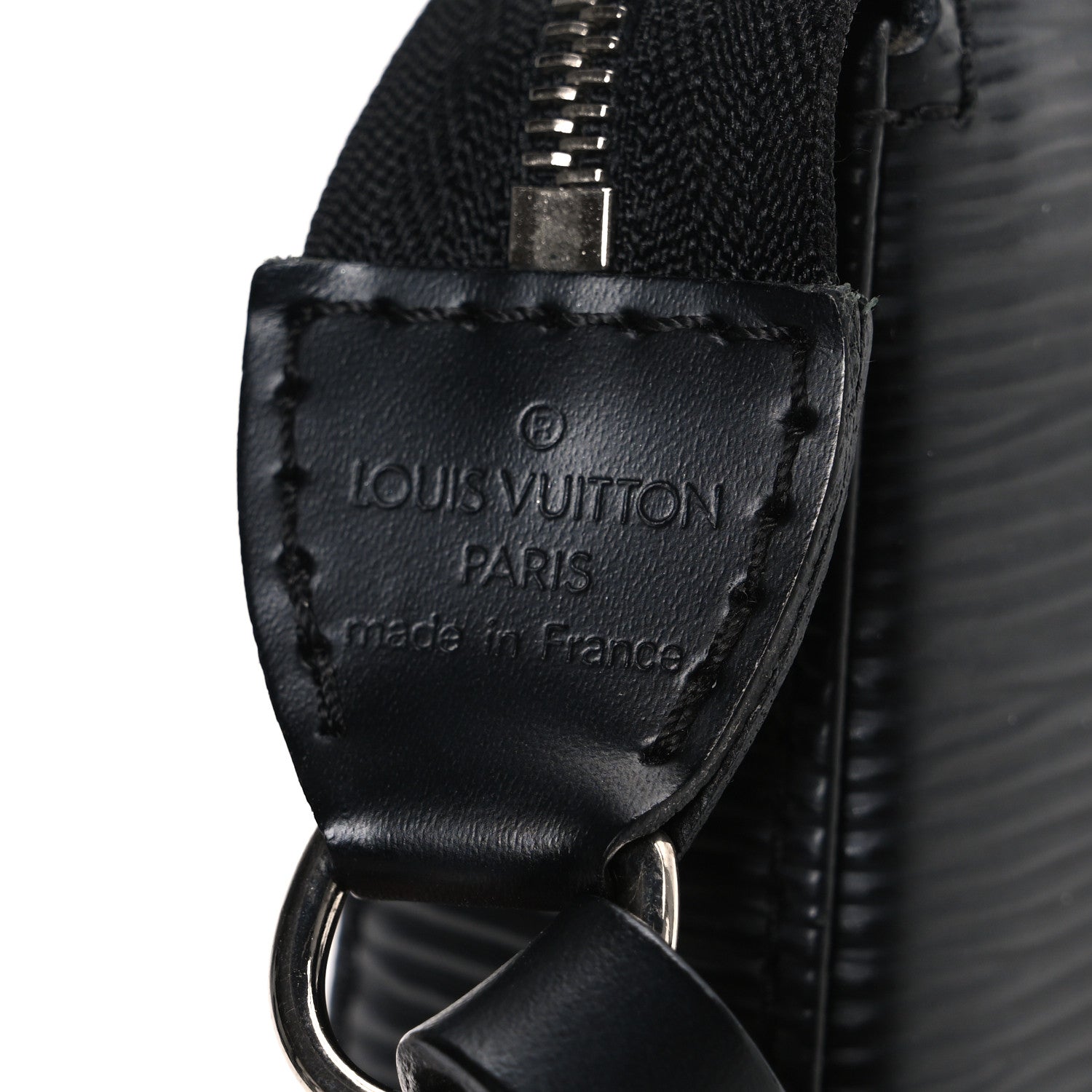 Louis Vuitton Epi Pochette Accessories NM  Black 6 of 10