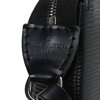 Louis Vuitton Epi Pochette Accessories NM  Black 6 of 10