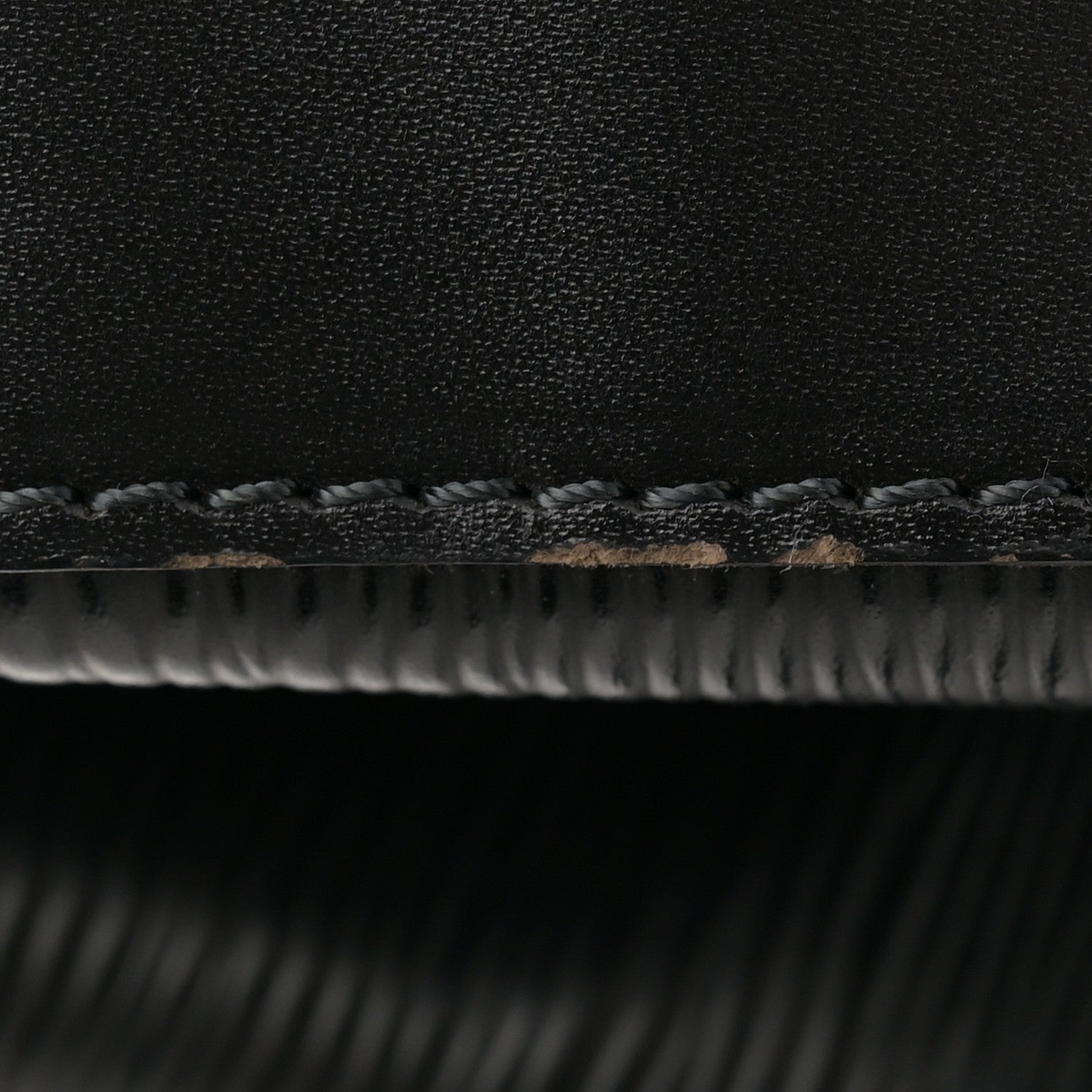 Louis Vuitton Epi Sac a Dos Drawstring Bag Black 11 of 12