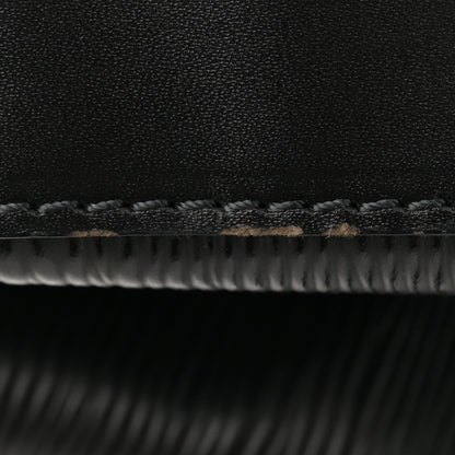 Louis Vuitton Epi Sac a Dos Drawstring Bag Black 11 of 12