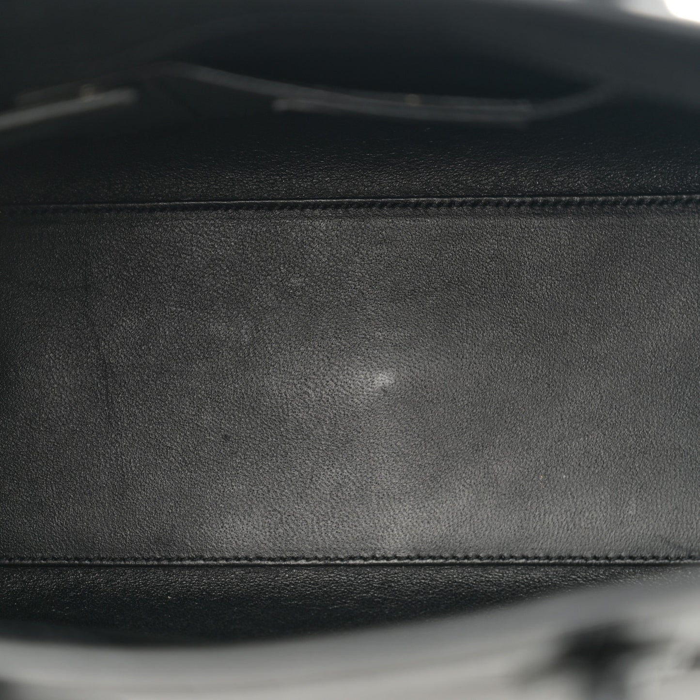 Calfskin Crocodile Embossed Baby Sac De Jour Carryall Black