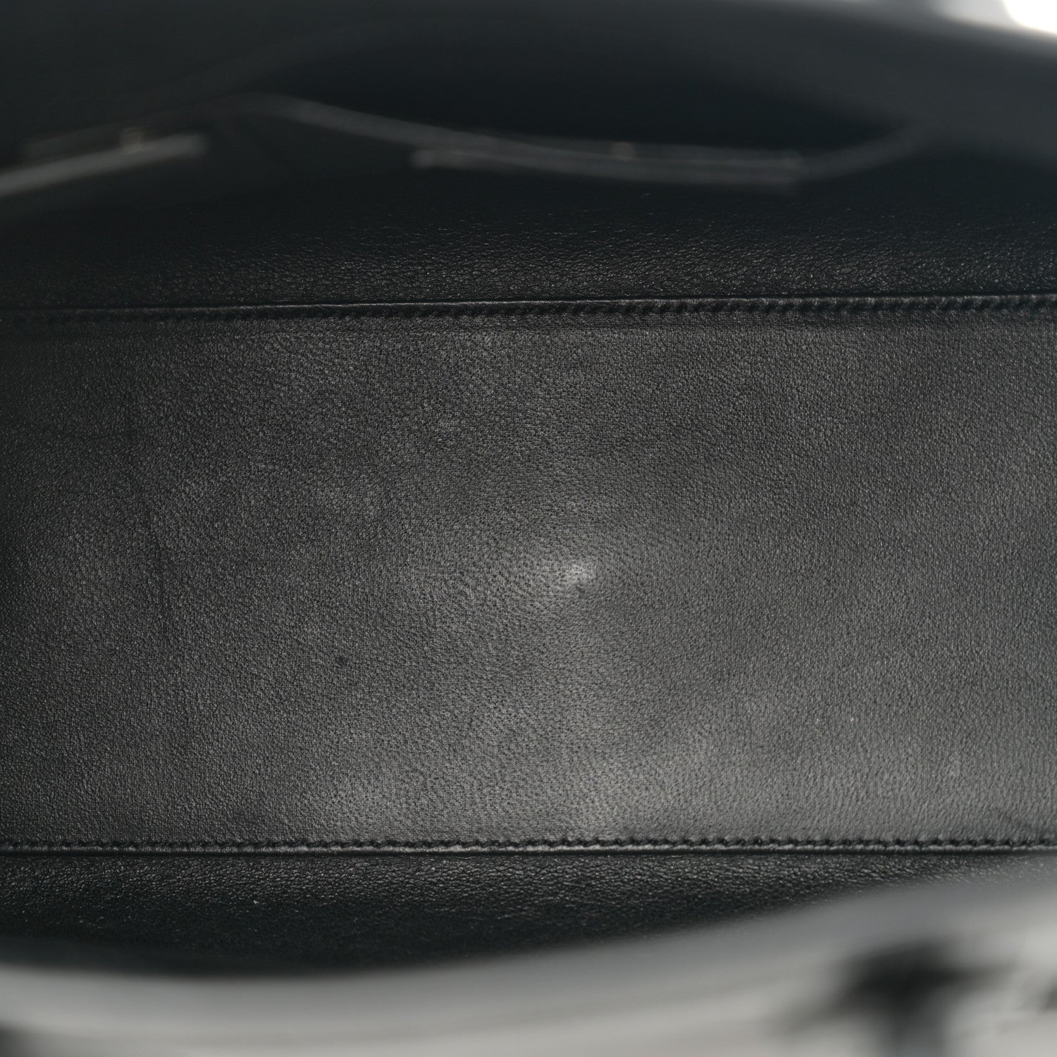 Saint Laurent Calfskin Crocodile Embossed Baby Sac De Jour Carryall Black 5 of 10