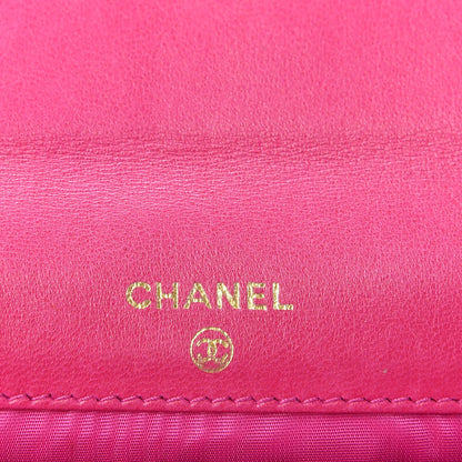 Chanel Caviar Timeless CC Wallet Dark Fuchsia 6 of 9
