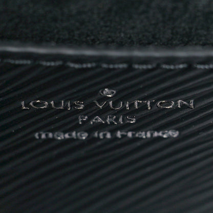 Louis Vuitton Epi Love Lock Charm Twist Shoulder Bag MM Black White 5 of 7