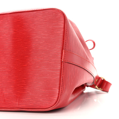 Louis Vuitton Epi Petit Noe Castillan Red 9 of 11