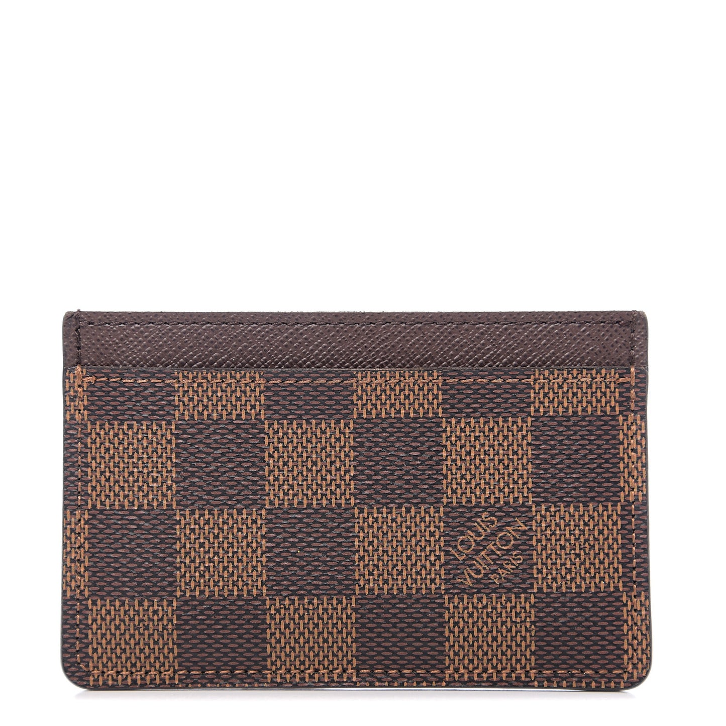 Damier Ebene Card Holder