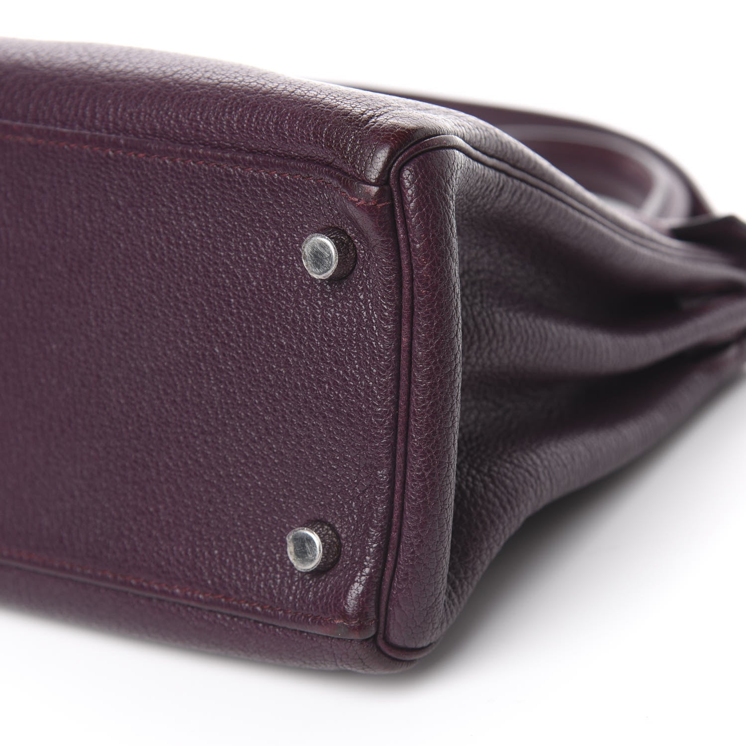 Hermes Chevre Mysore Kelly Retourne 28 Raisin 11 of 12